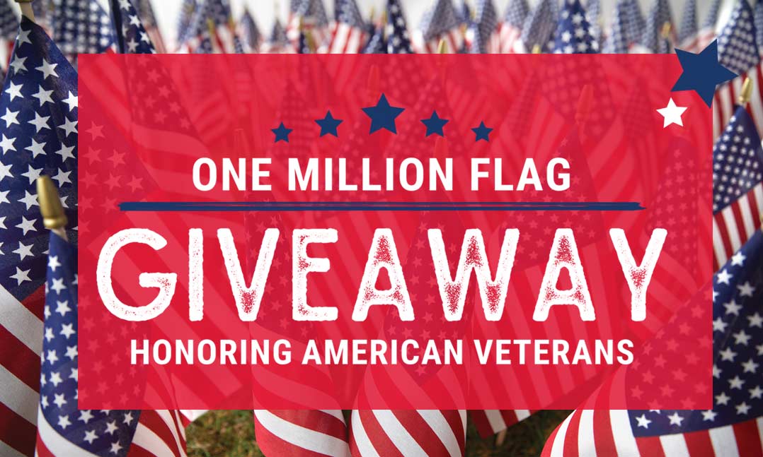 2023 ACE Million Flag Giveaway for Memorial Day