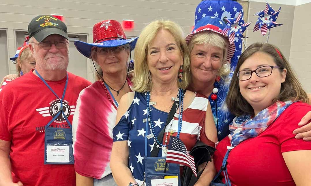 Members of VFW Post Post 10254 in Tucson, Arizona
