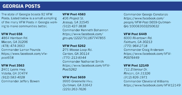 Georgia Destination Posts March/April 2025