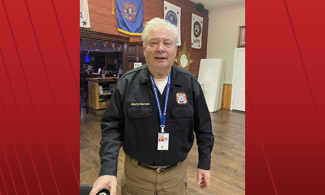 Army Veteran Martin Barrett now serves as a VFW Accredited Service Officer