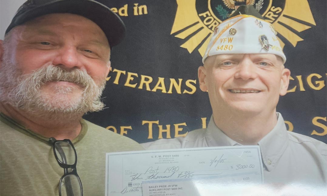 Kentucky VFW Post provides disaster assistance to flash flood victims in Texas