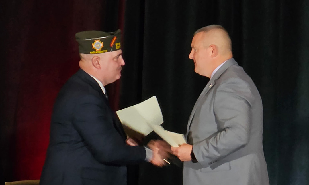 VFW National Veterans Service Director Mike Figlioli and NACVSO National Service Director Mike Farmer 