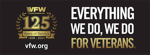 VFW Everything We Do We Do For Veterans 125th Anniversary Billboard