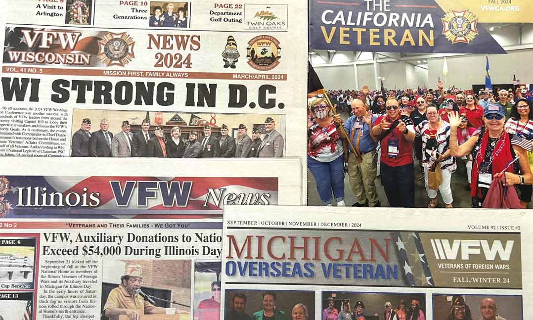 VFW publication contest Department newspapers and articles
