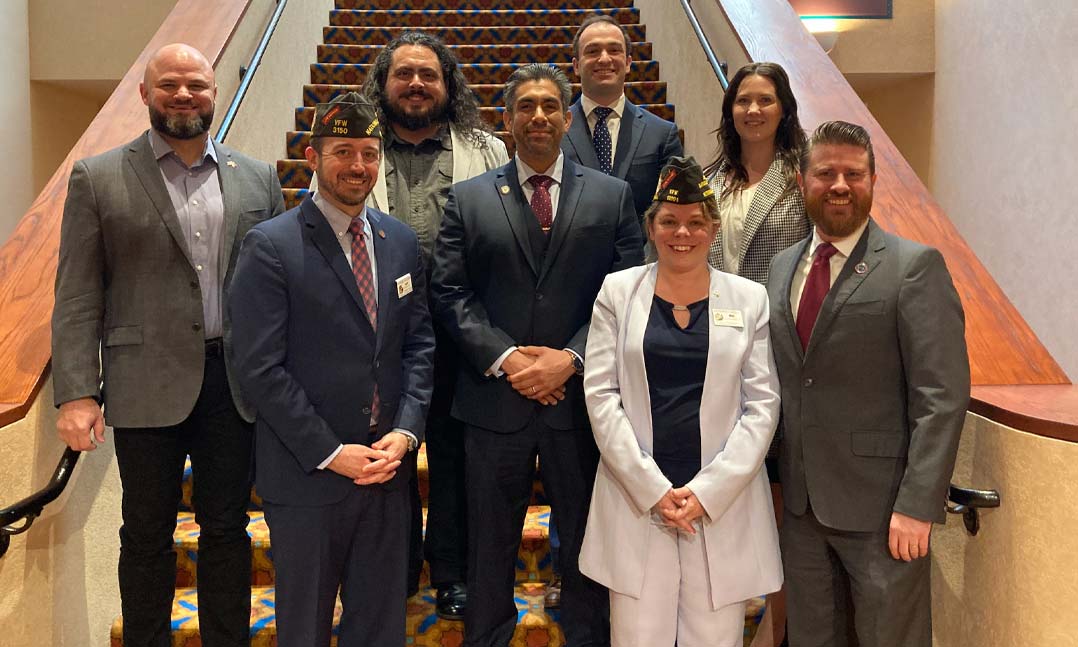 Student veterans selected to the VFW-SVA Legislative Fellowship class of 2023