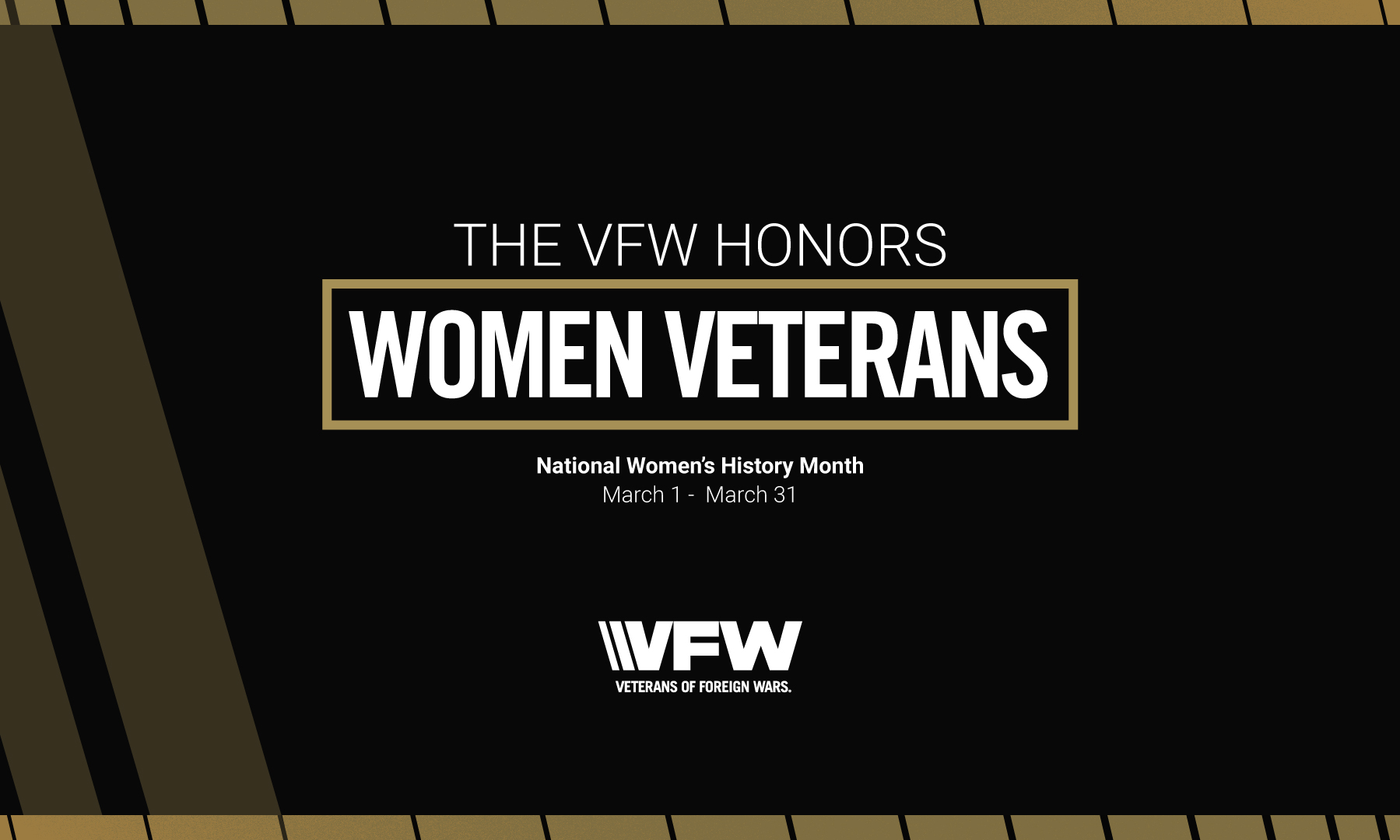 2025 The VFW Honors Women's History Month